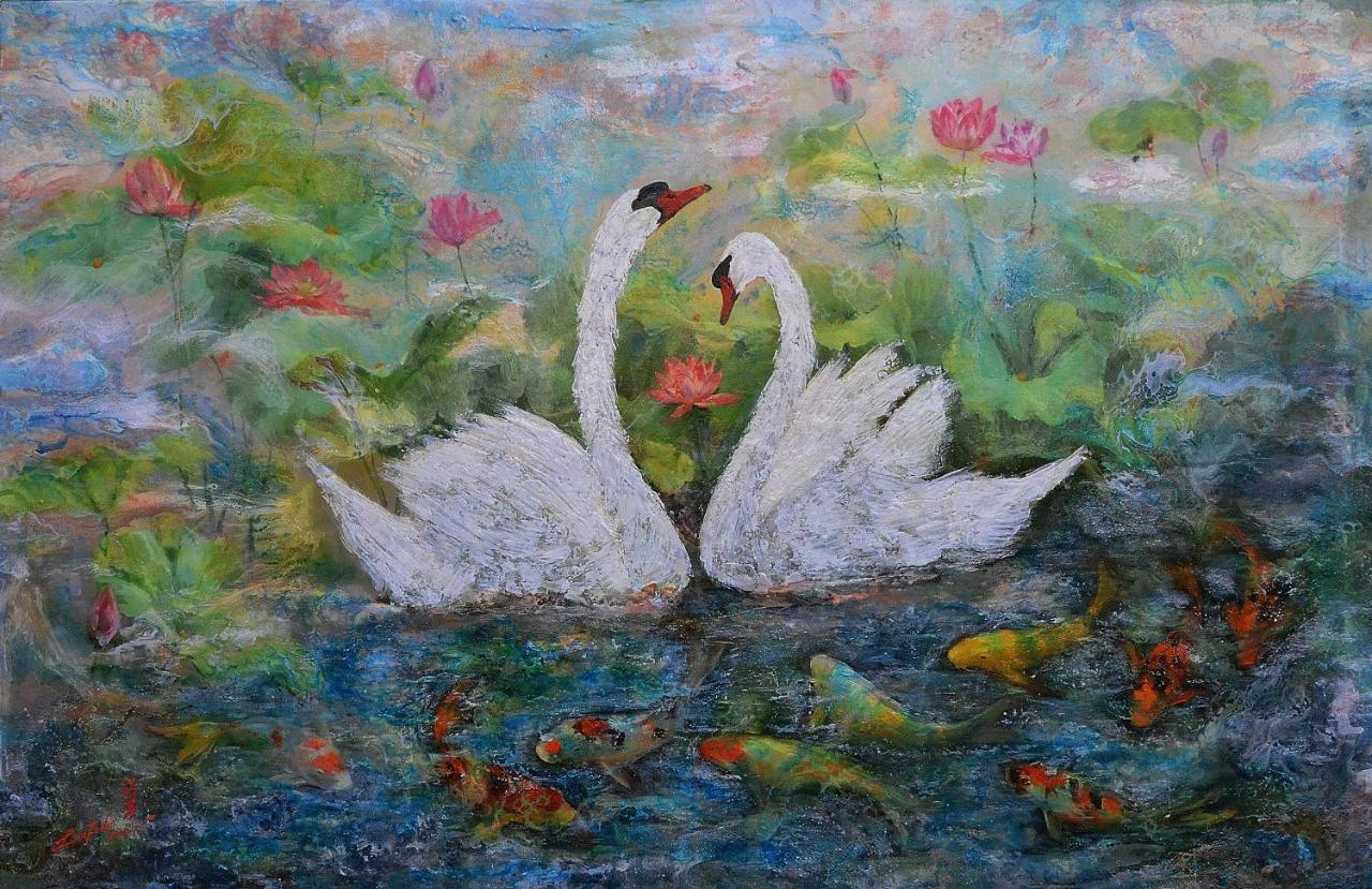 Swan Lake Villa Resort Nanwan Luaran gambar